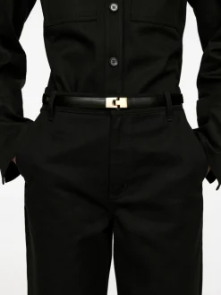 Tailored Denim Trousers