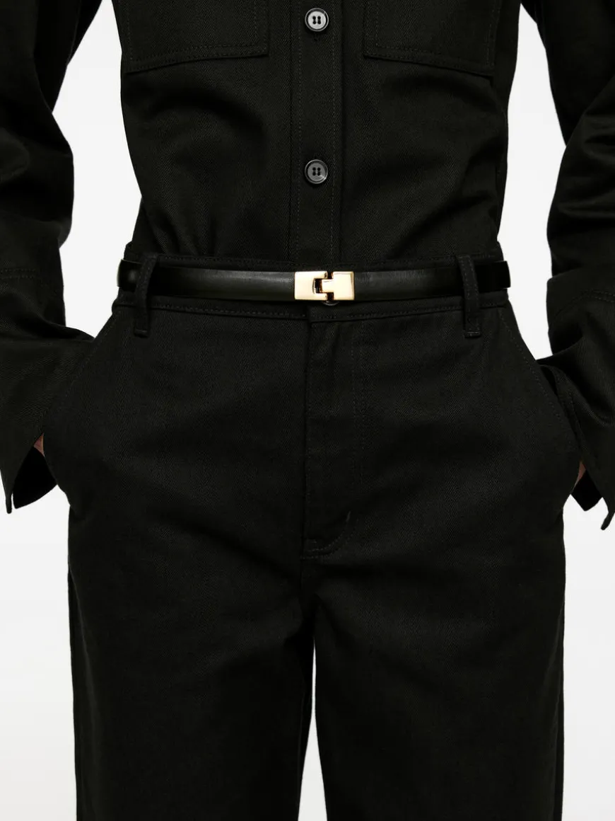 Tailored Denim Trousers