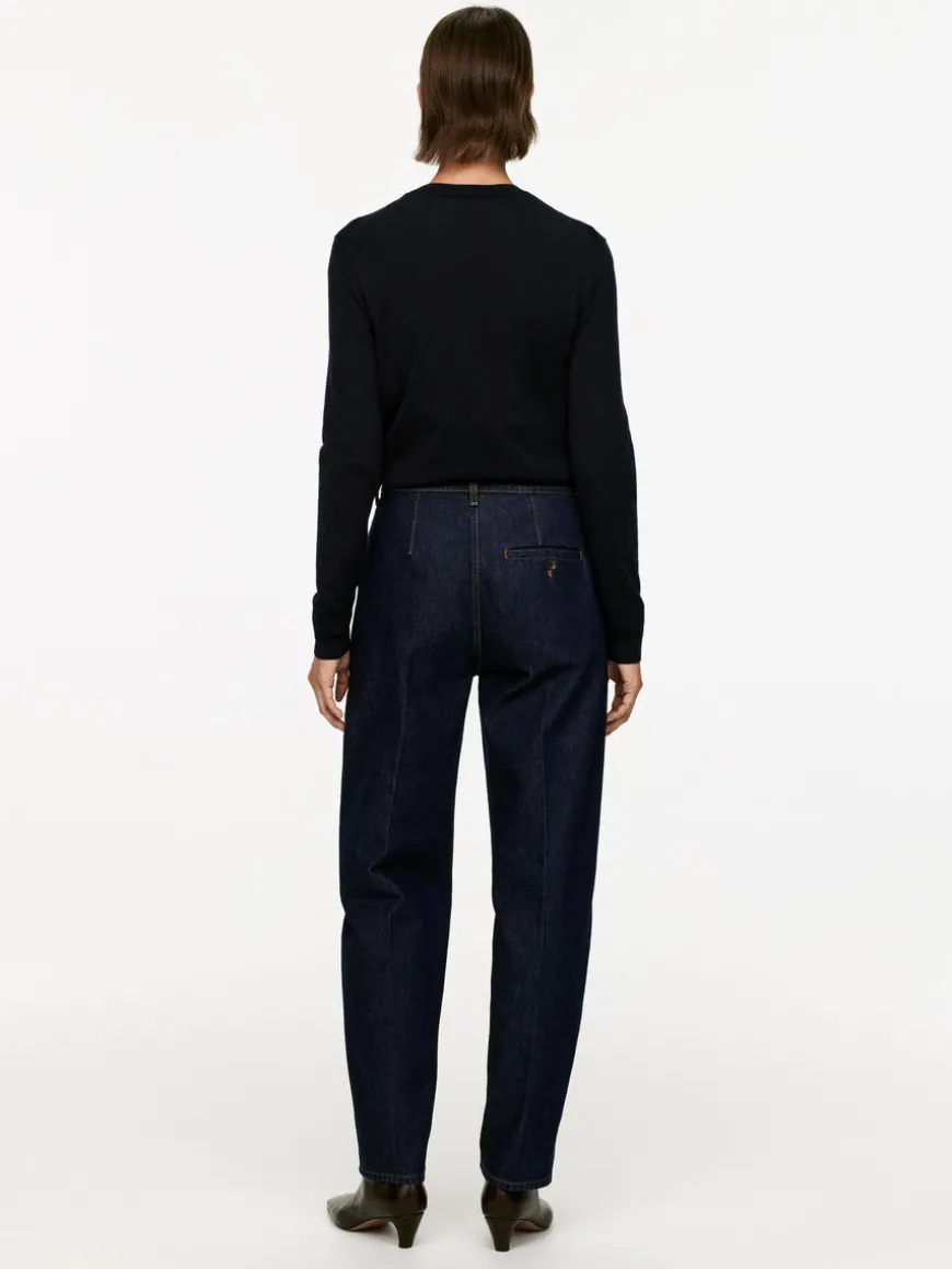 Tailored Denim Trousers