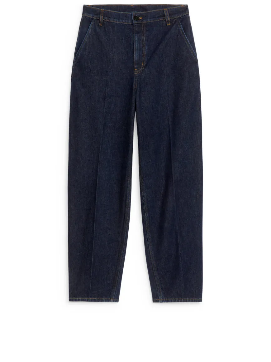 Tailored Denim Trousers