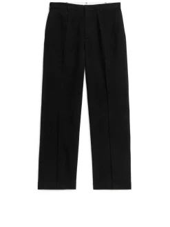 Tailored Wide-Fit Trousers