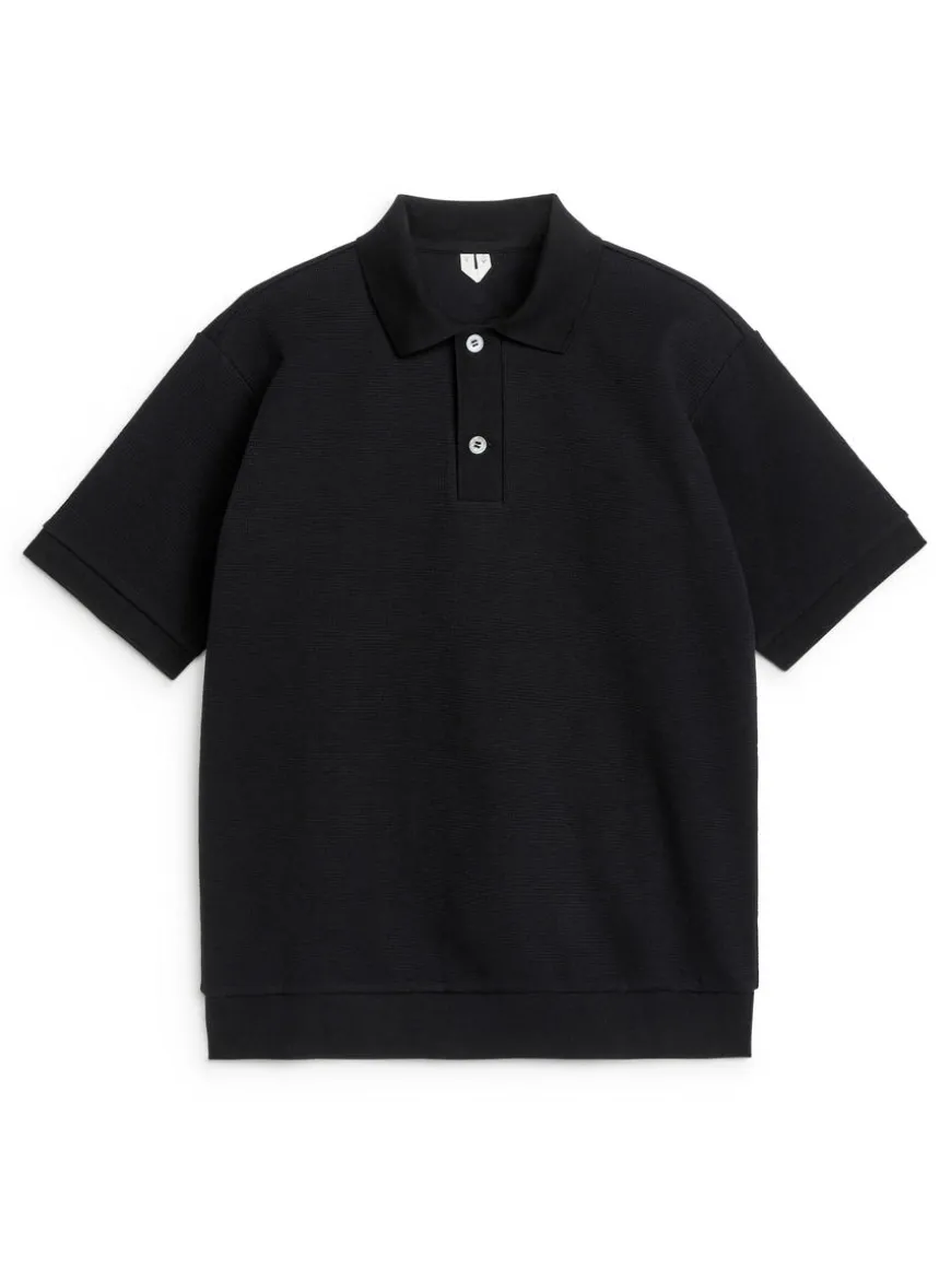 Textured Polo Shirt