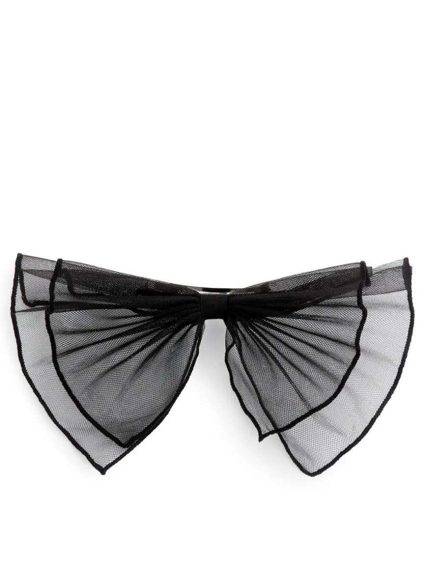 Tulle Bow Hair Clip