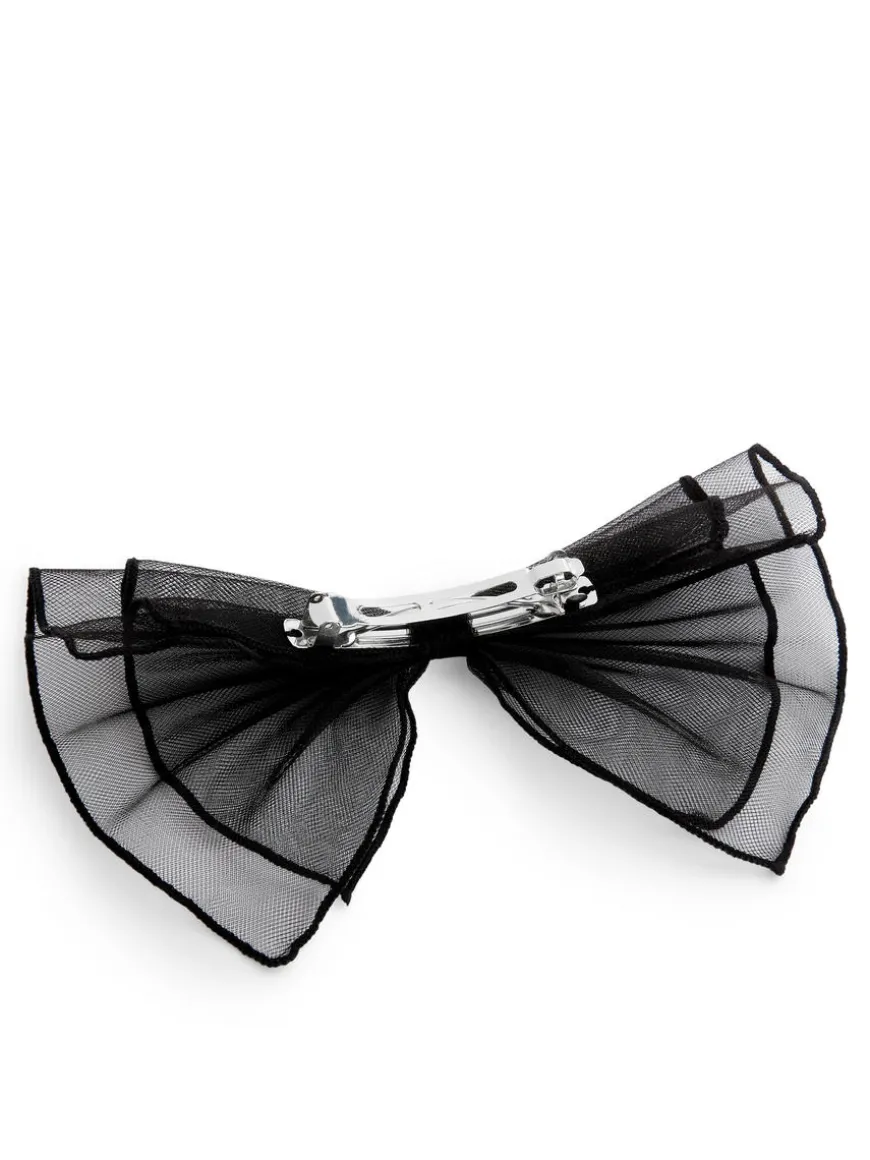 Tulle Bow Hair Clip