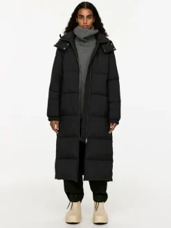 Upcycled Down Long Coat