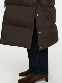 Upcycled Down Long Coat