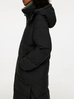 Upcycled Down Long Coat