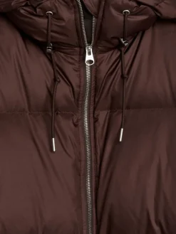 Upcycled Down Long Coat