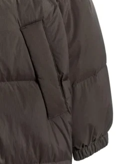 Upcycled Down Long Coat