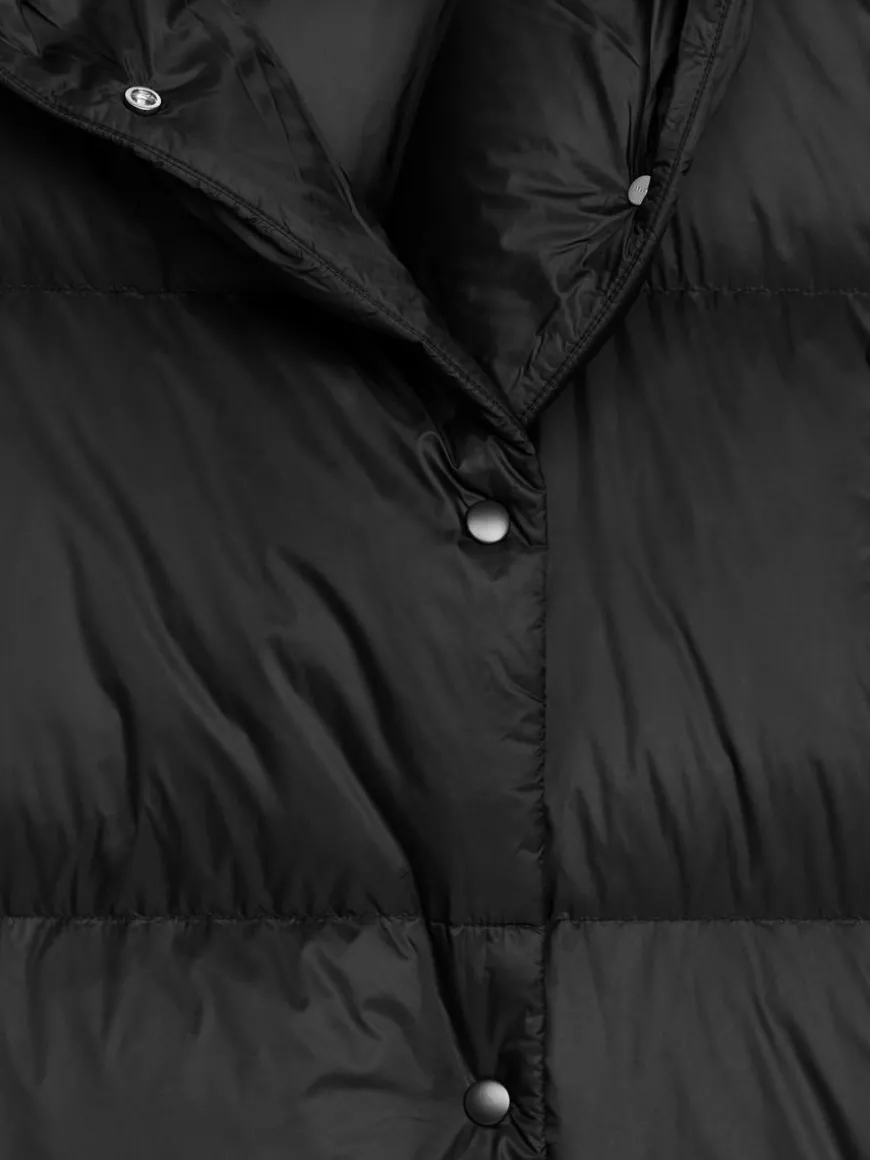 Upcycled Down Long Coat