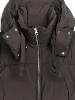 Upcycled Down Long Coat