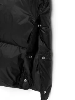 Upcycled Down Long Coat