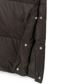 Upcycled Down Long Coat