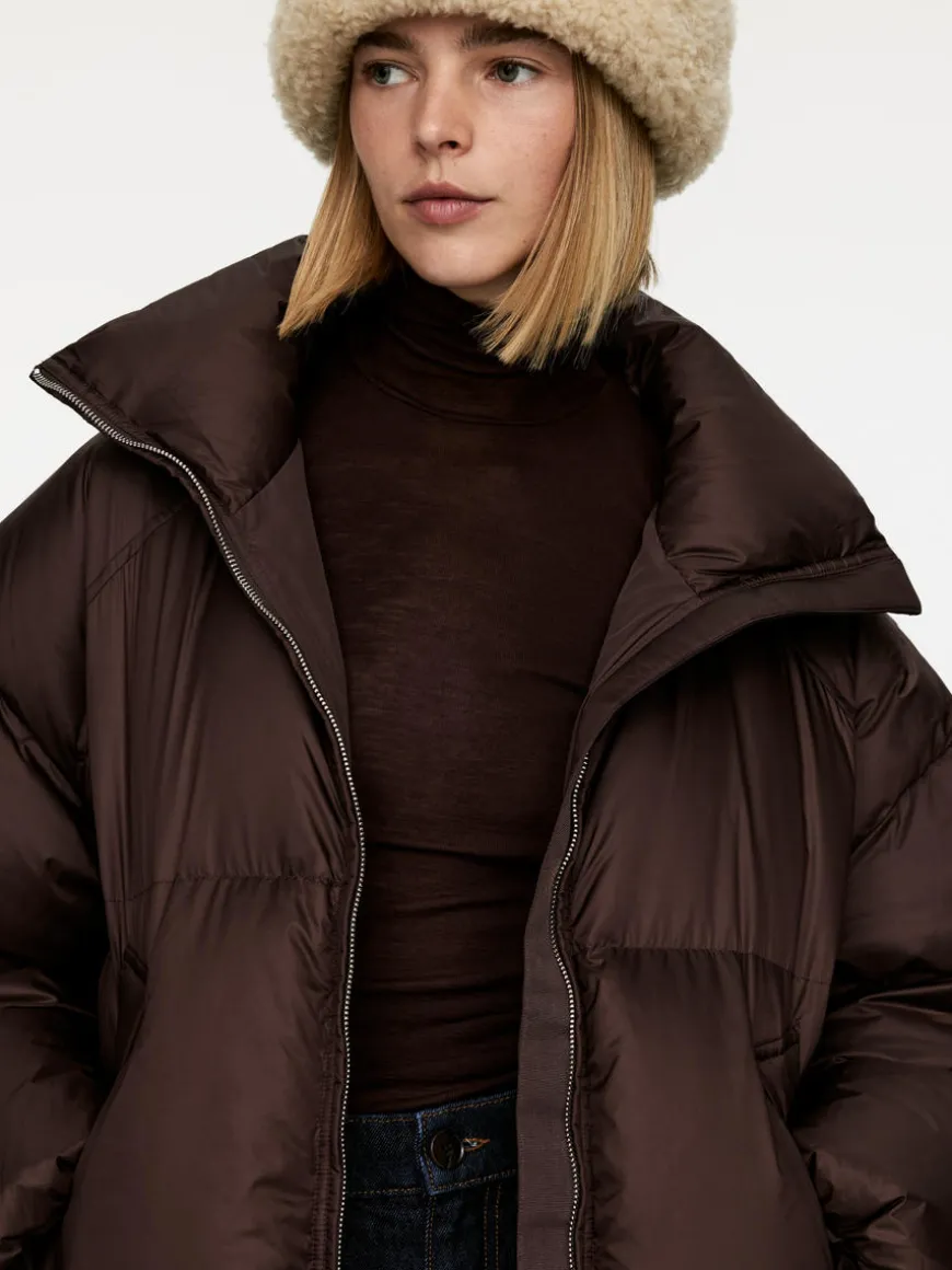 Upcycled Down Relaxed Jacket