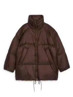 Upcycled Down Relaxed Jacket