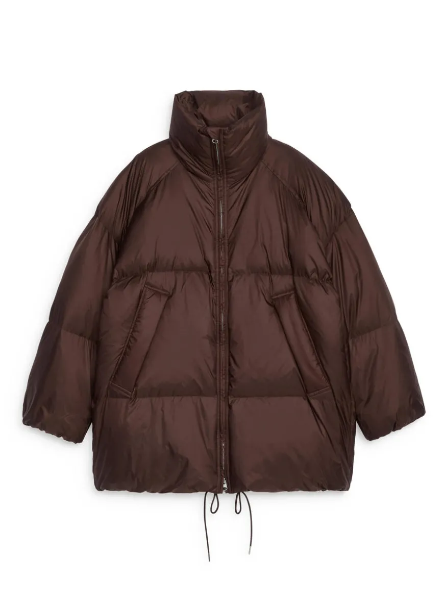 Upcycled Down Relaxed Jacket