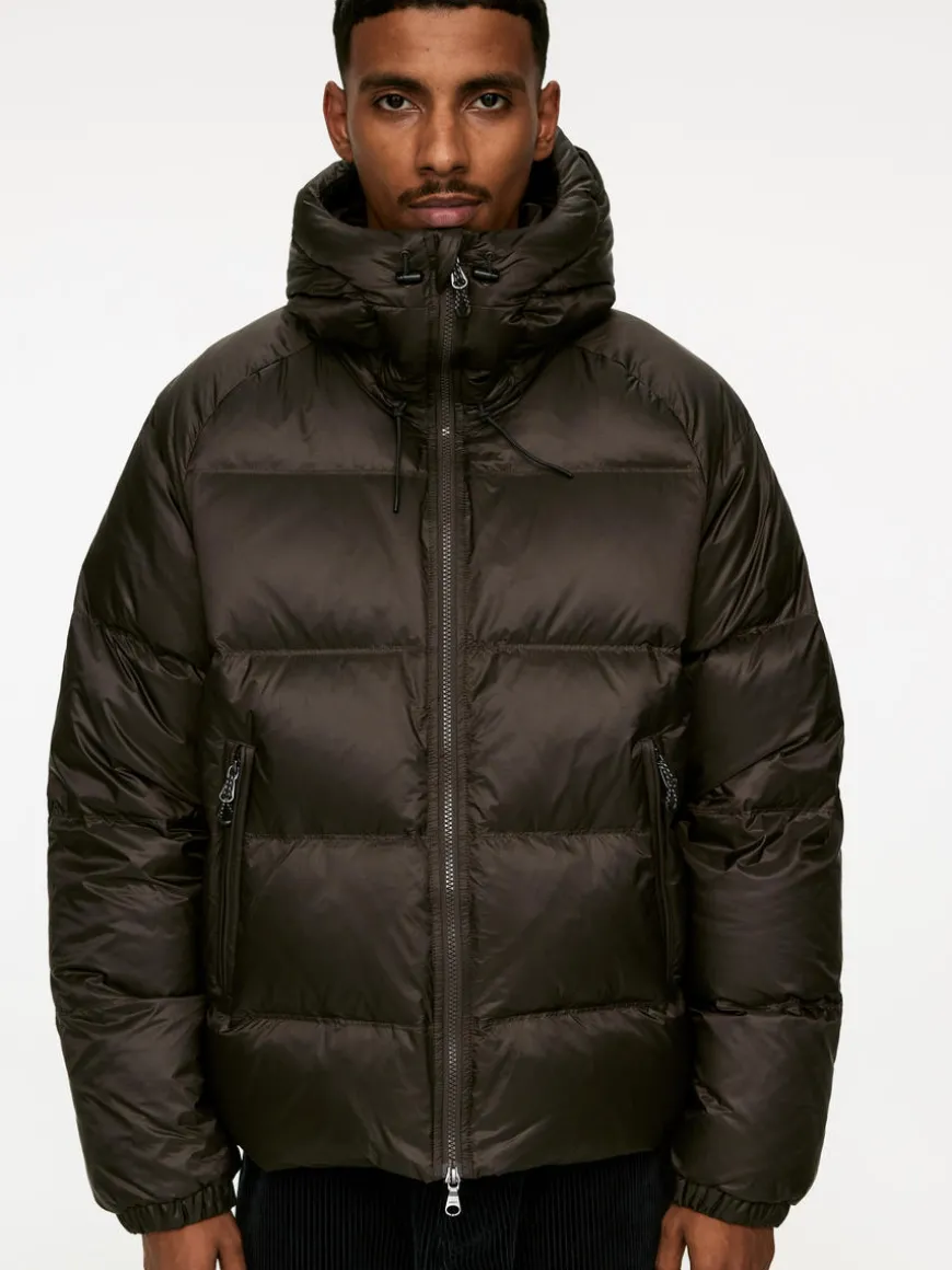 Upcycled Down Sporty Jacket