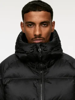 Upcycled Down Sporty Jacket