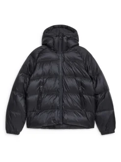 Upcycled Down Sporty Jacket