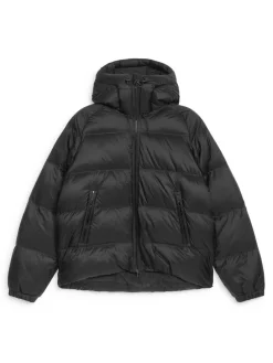 Upcycled Down Sporty Jacket