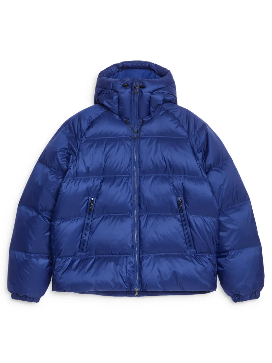 Upcycled Down Sporty Jacket