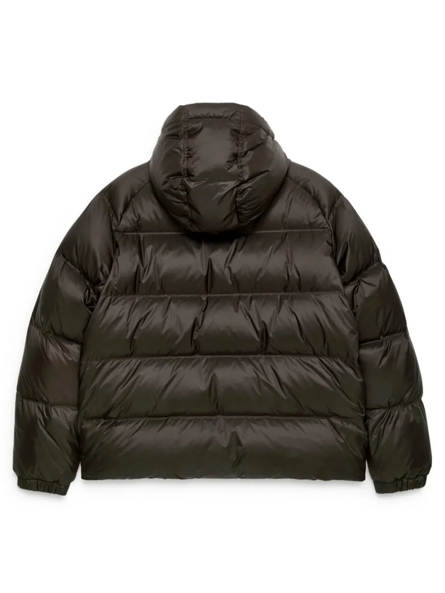 Upcycled Down Sporty Jacket