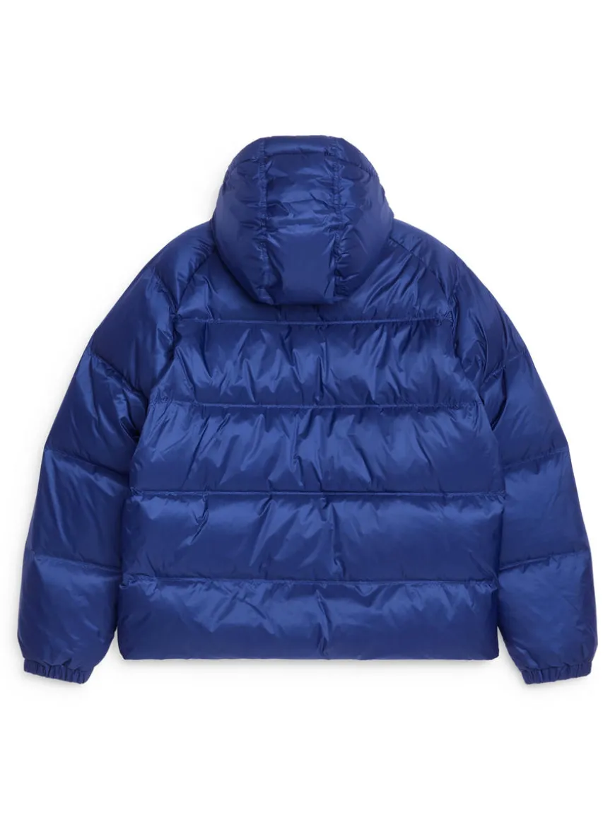 Upcycled Down Sporty Jacket