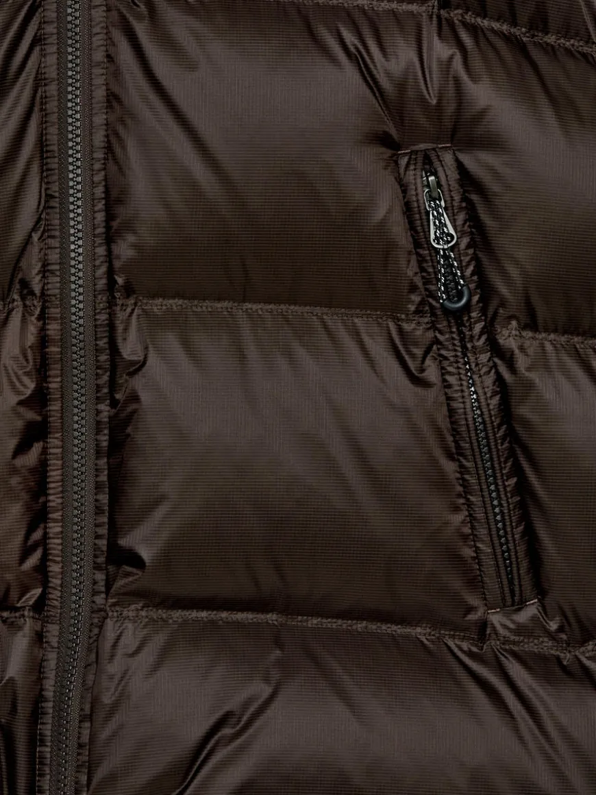 Upcycled Down Sporty Jacket