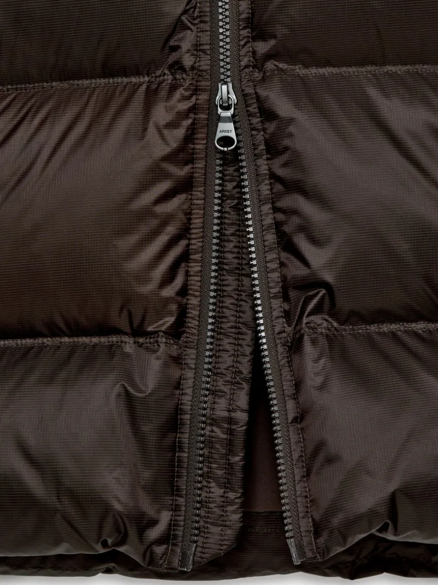 Upcycled Down Sporty Jacket