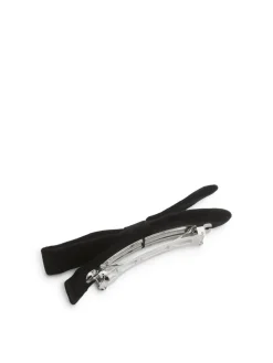 Velvet Bow Hair Clip