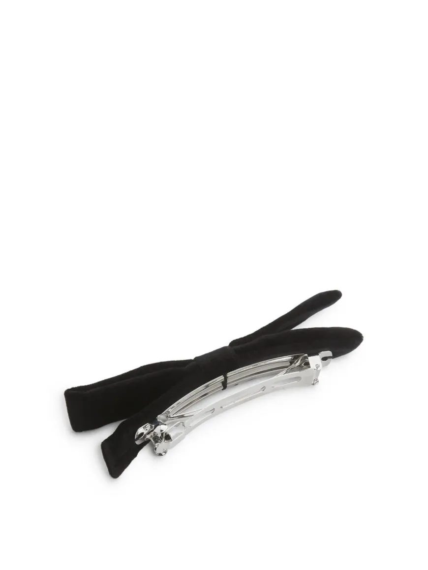 Velvet Bow Hair Clip