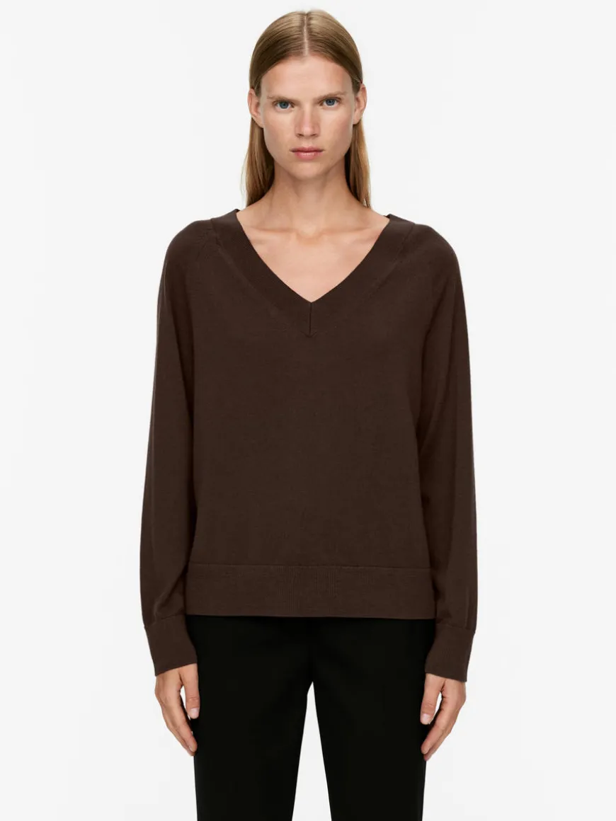 V-Neck Merino Jumper