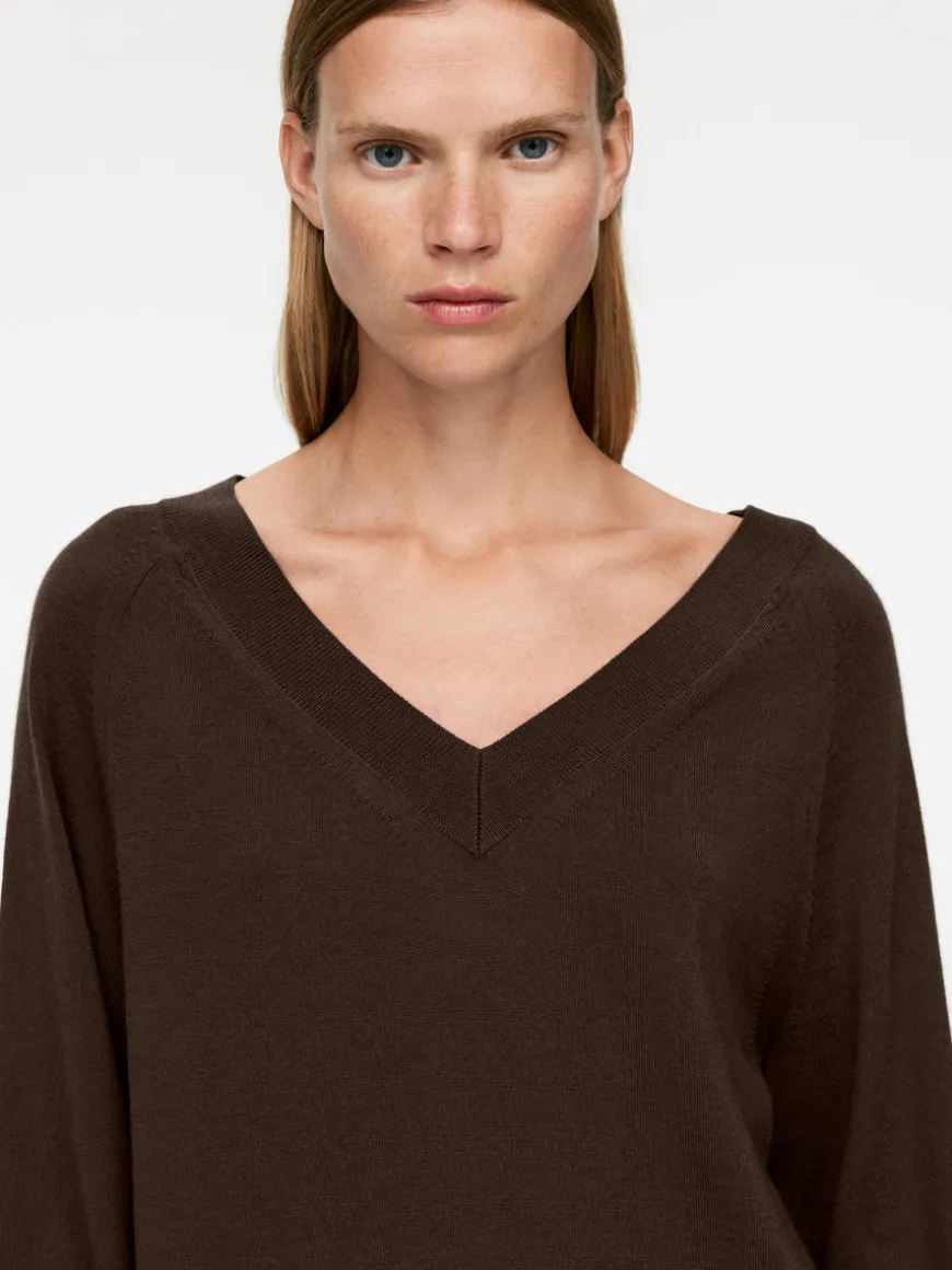 V-Neck Merino Jumper