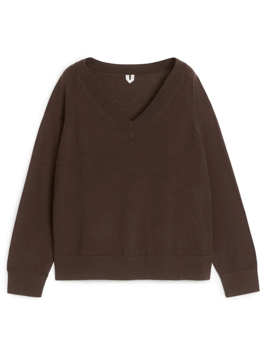 V-Neck Merino Jumper