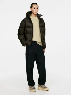 Waffle-Knit Sweatshirt