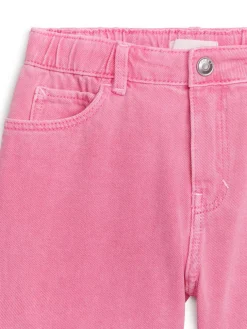 Washed Denim Bermuda Shorts
