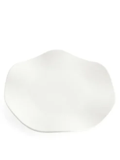 Wavy Stoneware Plate 27 Cm