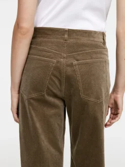 Wide Corduroy Trousers
