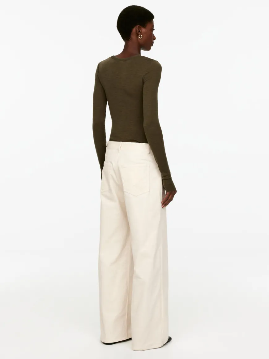 Wide Corduroy Trousers