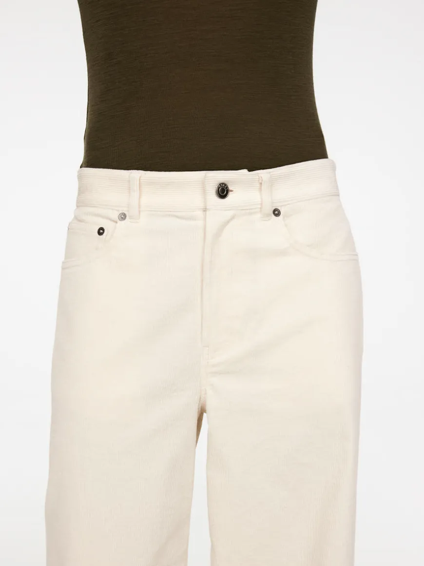 Wide Corduroy Trousers