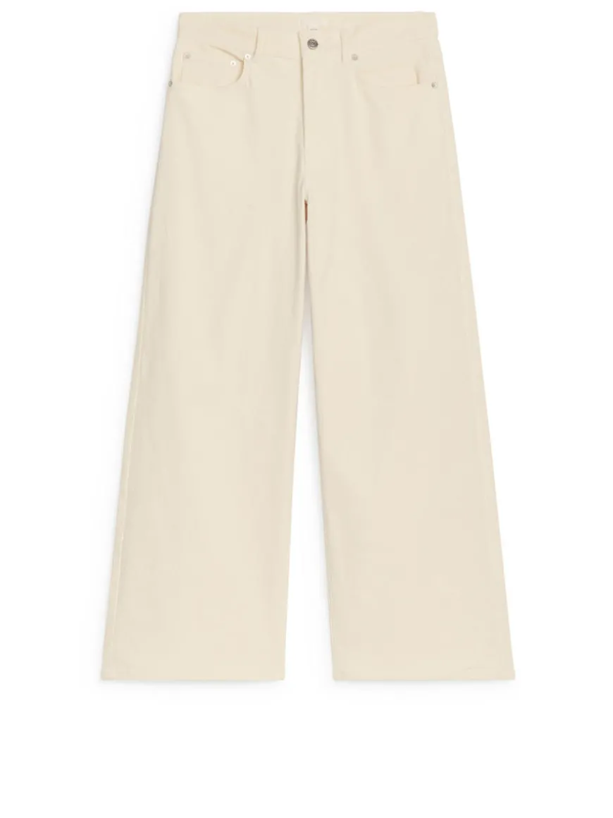 Wide Corduroy Trousers