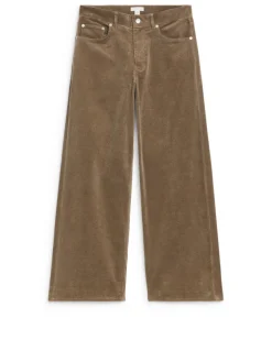 Wide Corduroy Trousers
