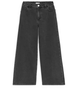 Wide Denim Trousers