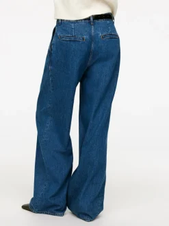 Wide Denim Trousers