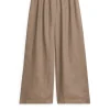 Wide Linen Trousers
