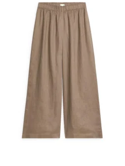 Wide Linen Trousers
