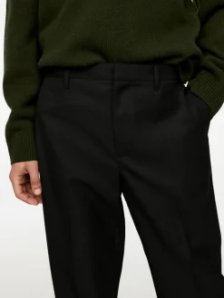 Wide Wool Trousers