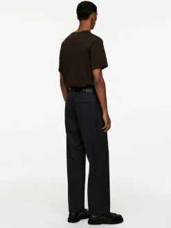 Wide Wool Trousers