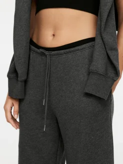 Wide-Leg Sweatpants