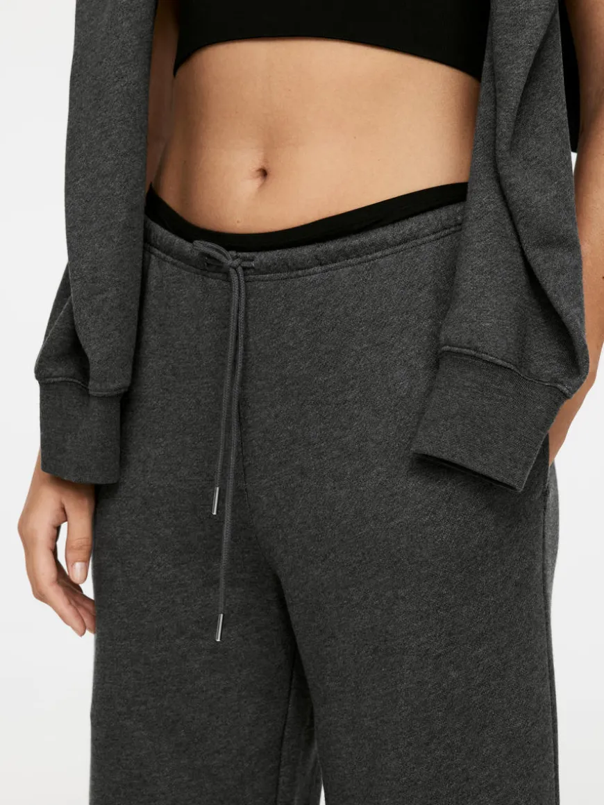 Wide-Leg Sweatpants